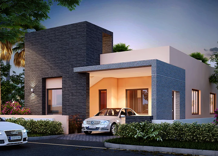 White Fields villa development in Bodhan